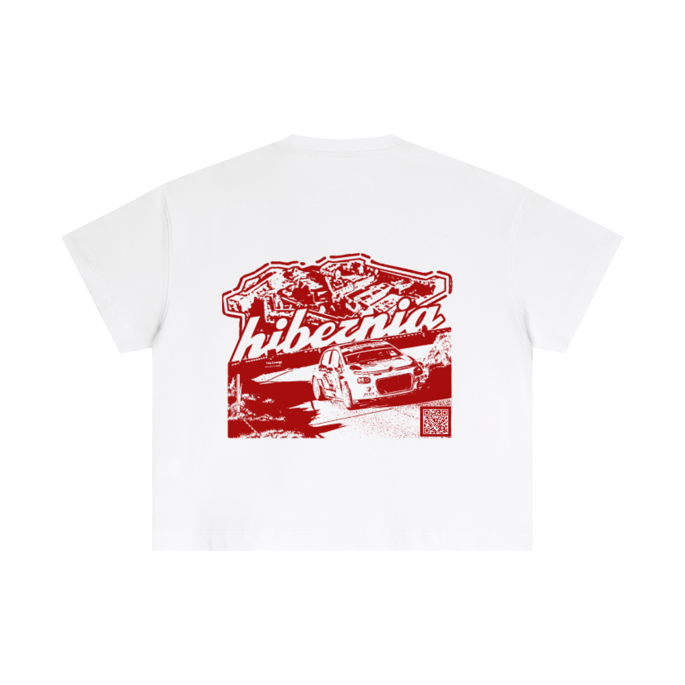 Hibernia RallyGame Tee (CRIMSON)